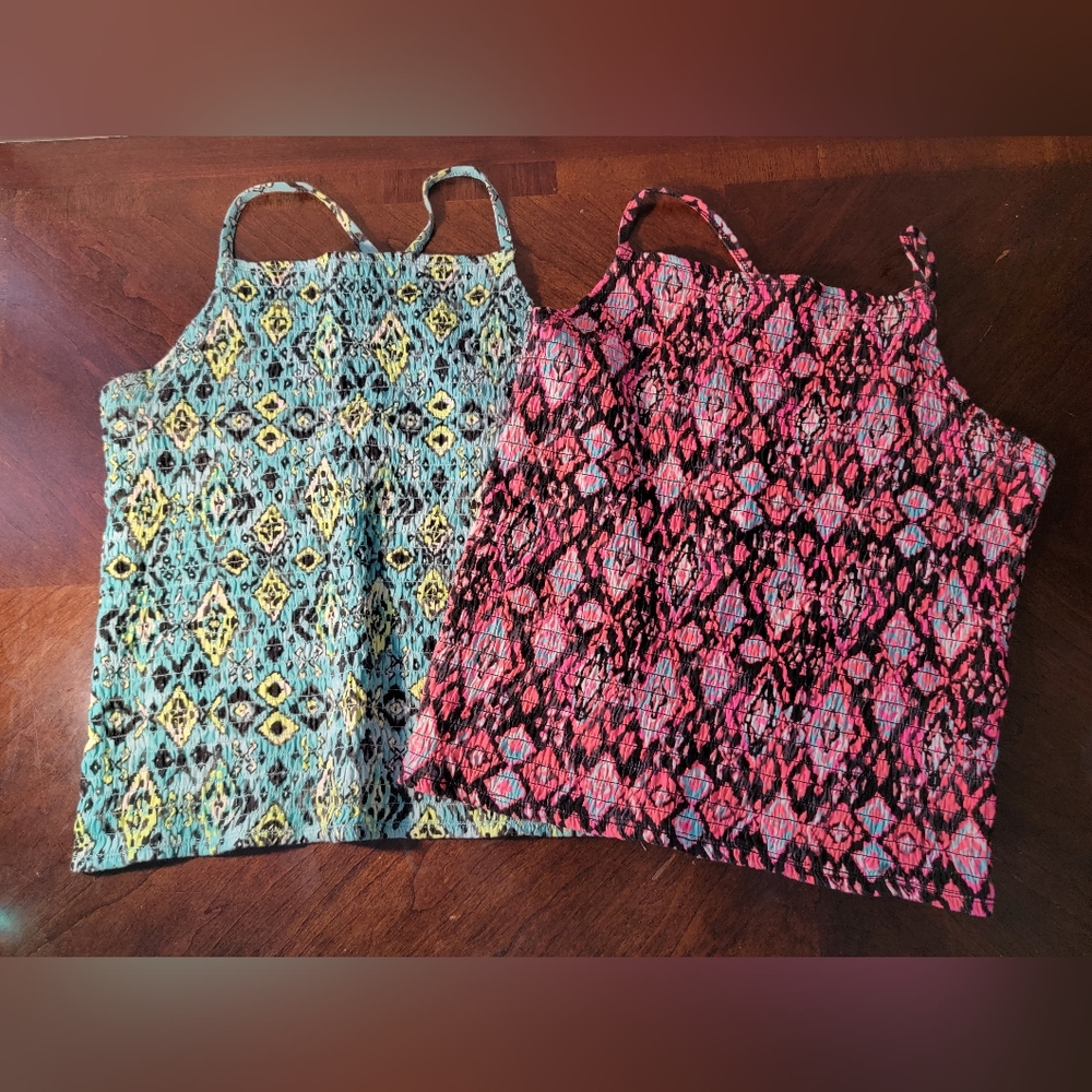 JUSTICE girls Set of Two Summer Tanks